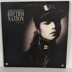 Janet Jackson's Rhythm Nation 1814 laser disk